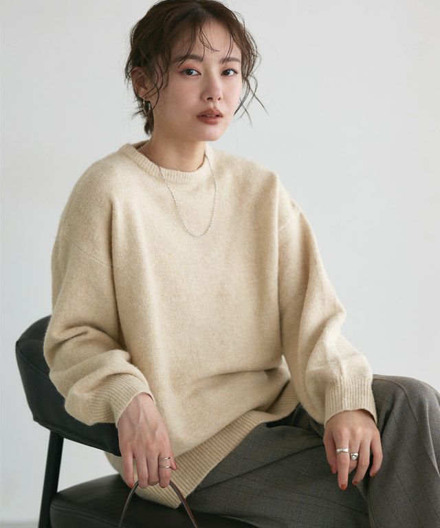 167cm / 杢ベージュ / M