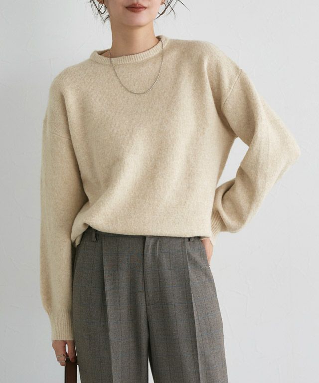 167cm / 杢ベージュ / M