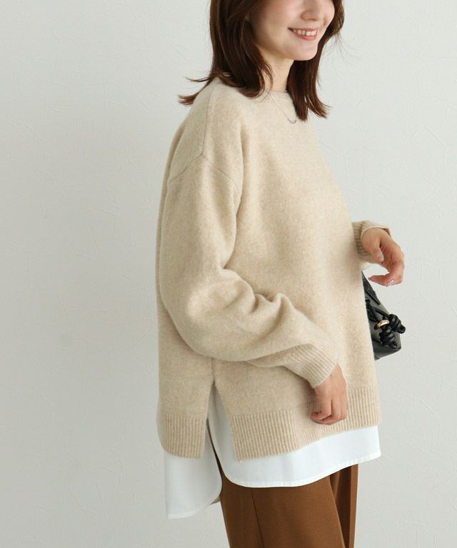 163cm / 杢ベージュ / M