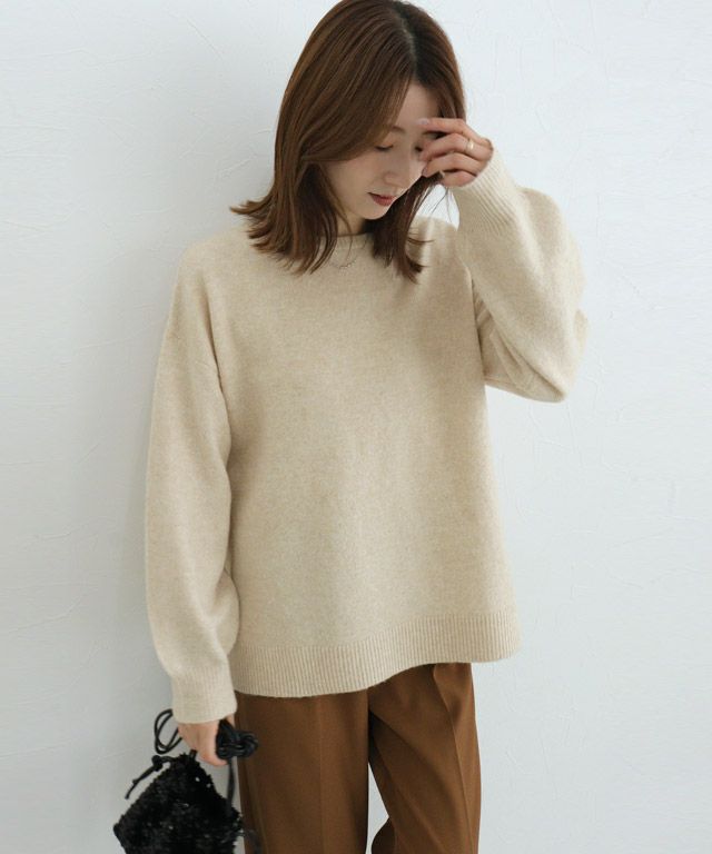 163cm / 杢ベージュ / L