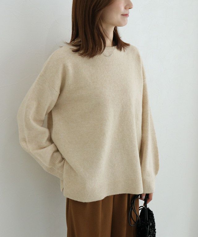 163cm / 杢ベージュ / L