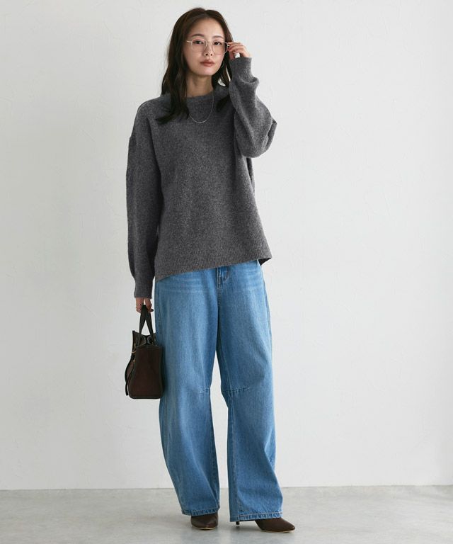 167cm / 杢チャコール / M