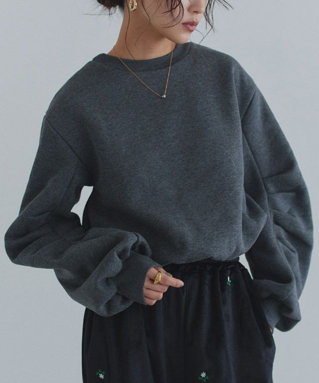 163cm / チャコール / M