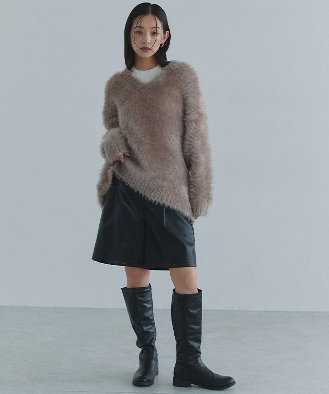 163cm / ブラック / M