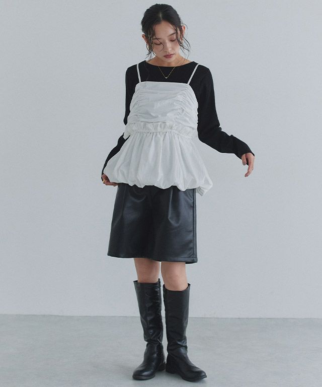 163cm / ブラック / M