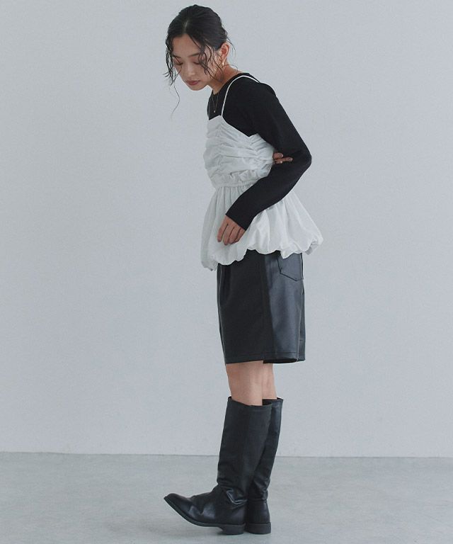 163cm / ブラック / M