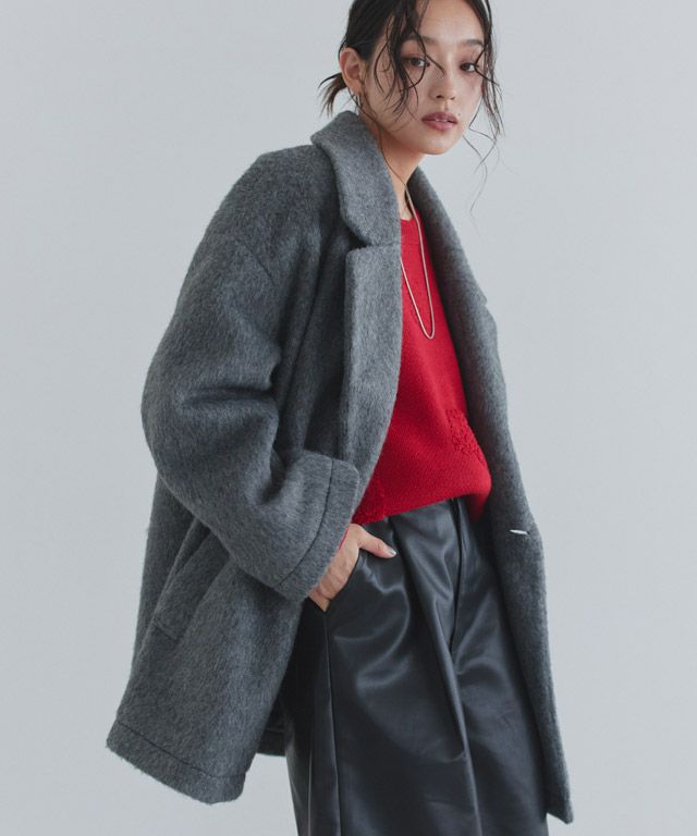 163cm / チャコール / M