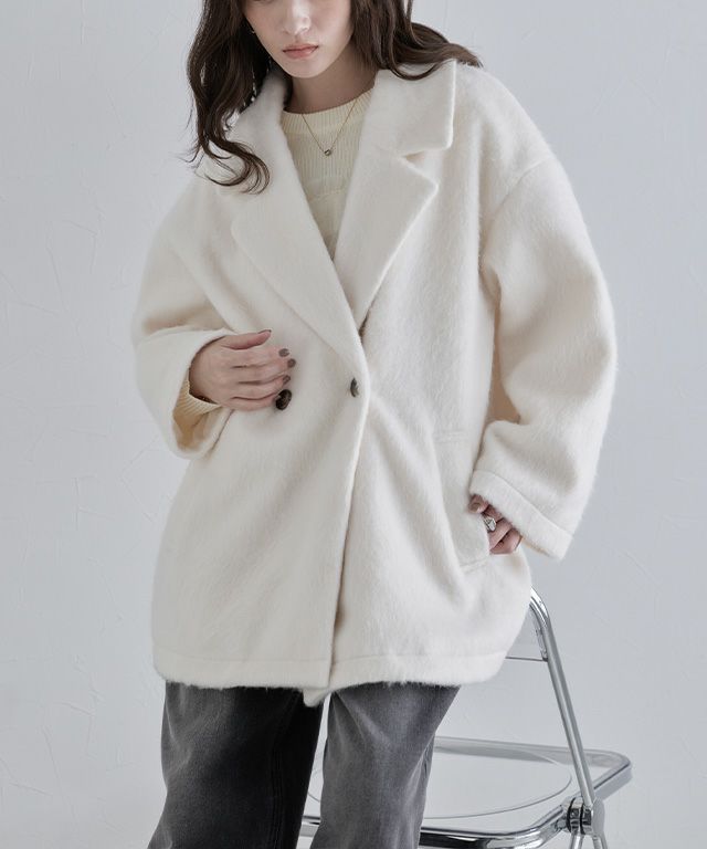 160cm / アイボリー / M