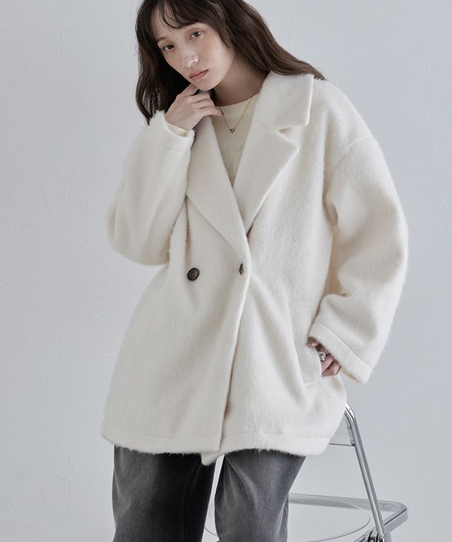 160cm / アイボリー / M