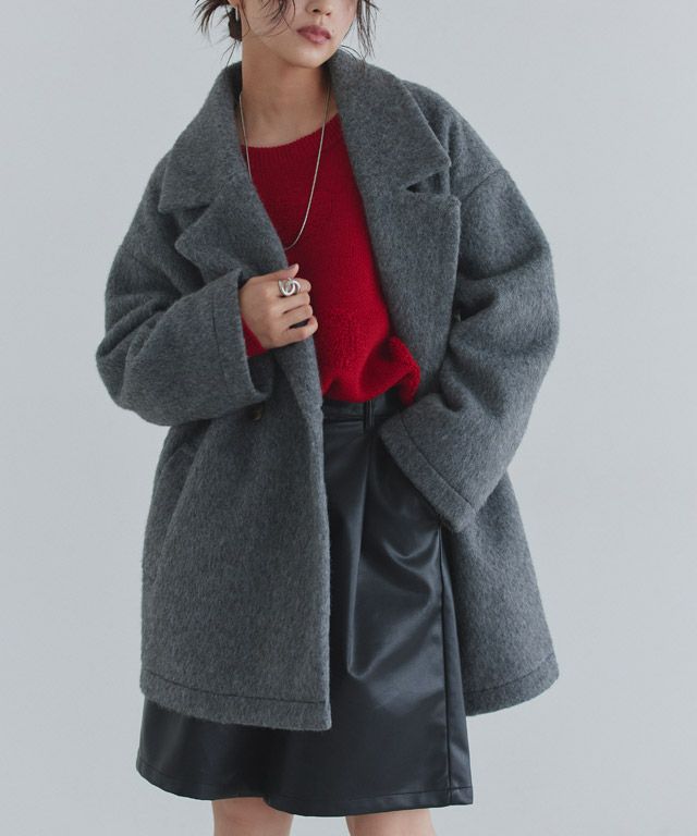 163cm / チャコール / M