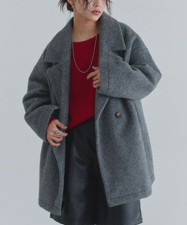 163cm / チャコール / M