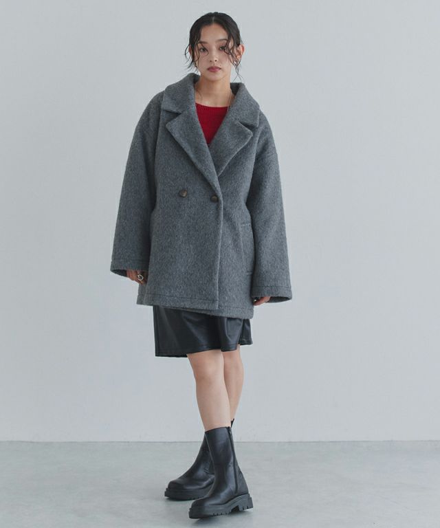 163cm / チャコール / M