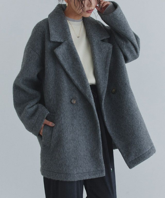 163cm / チャコール / M