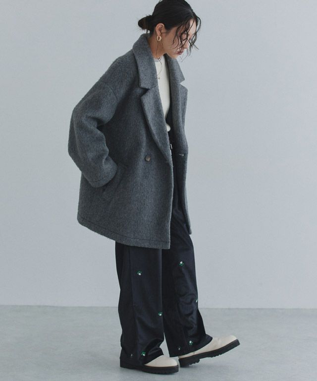 163cm / チャコール / M