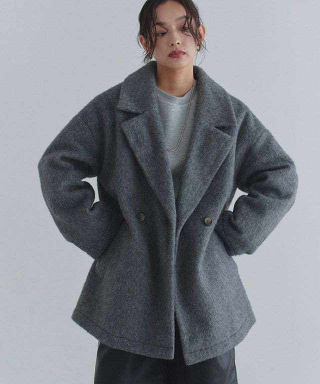 163cm / チャコール / M