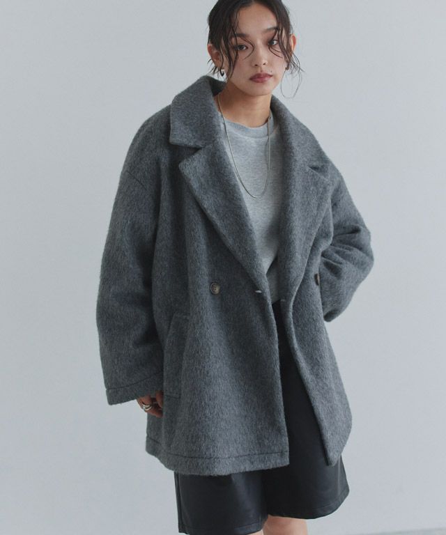 163cm / チャコール / M