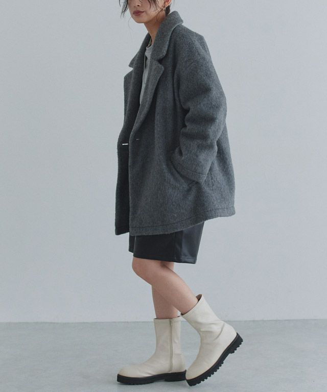 163cm / チャコール / M