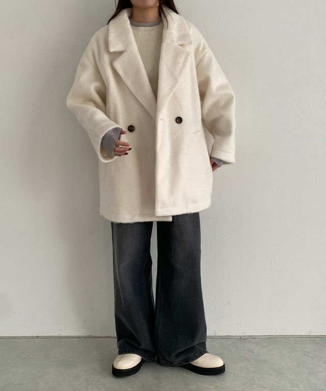 160cm / アイボリー / M