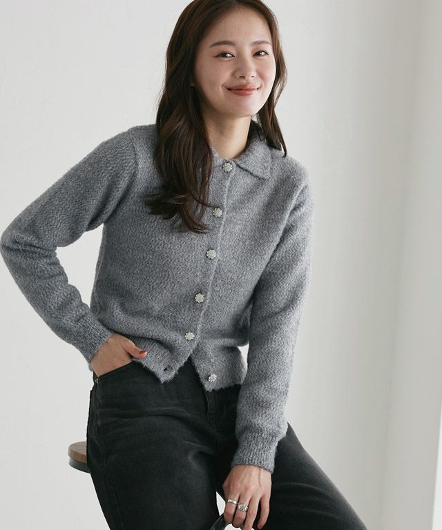 167cm / 杢グレー / M