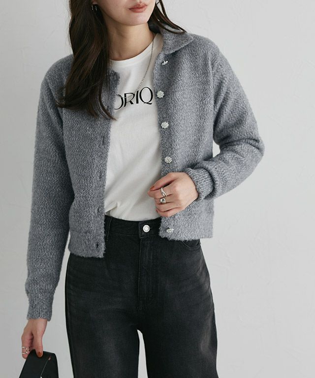 167cm / 杢グレー / M