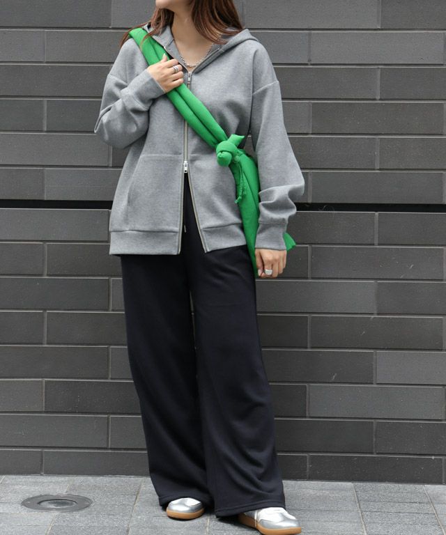 156cm / 杢グレー / M