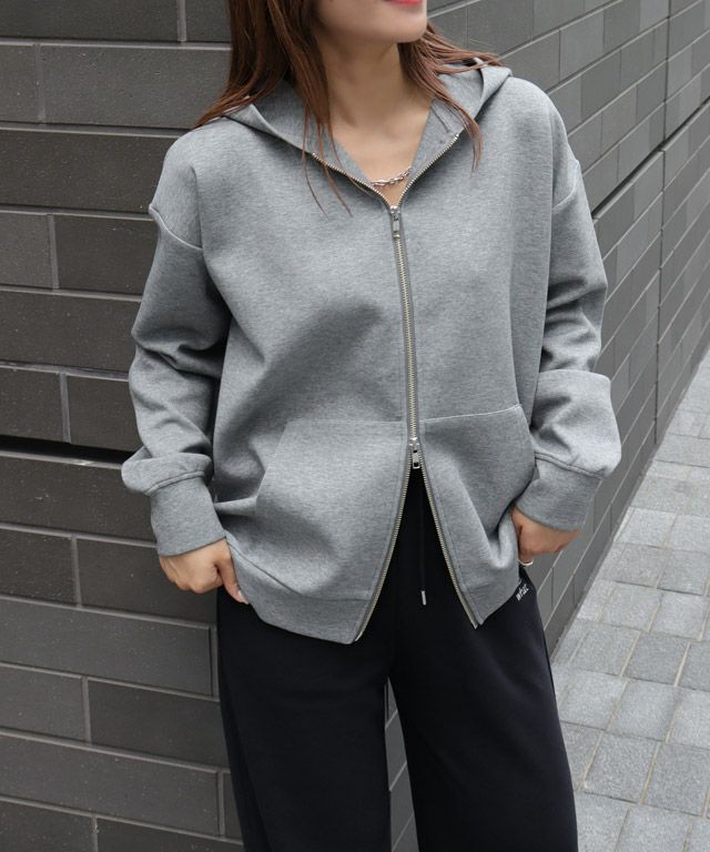 156cm / 杢グレー / M