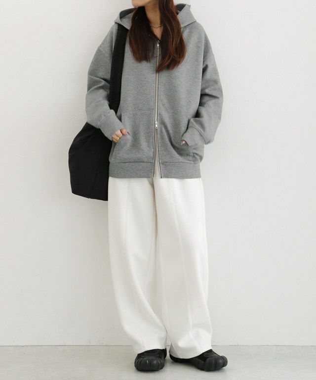 ダンボールスウェットダブルジップパーカー | 【公式】Pierrot（ピエロ