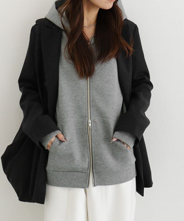 160cm / 杢グレー / M