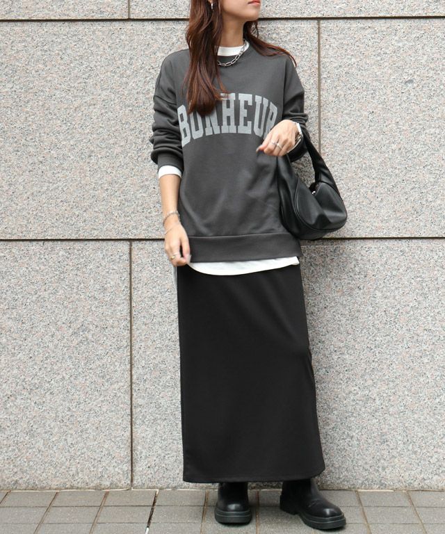 160cm / チャコール / M