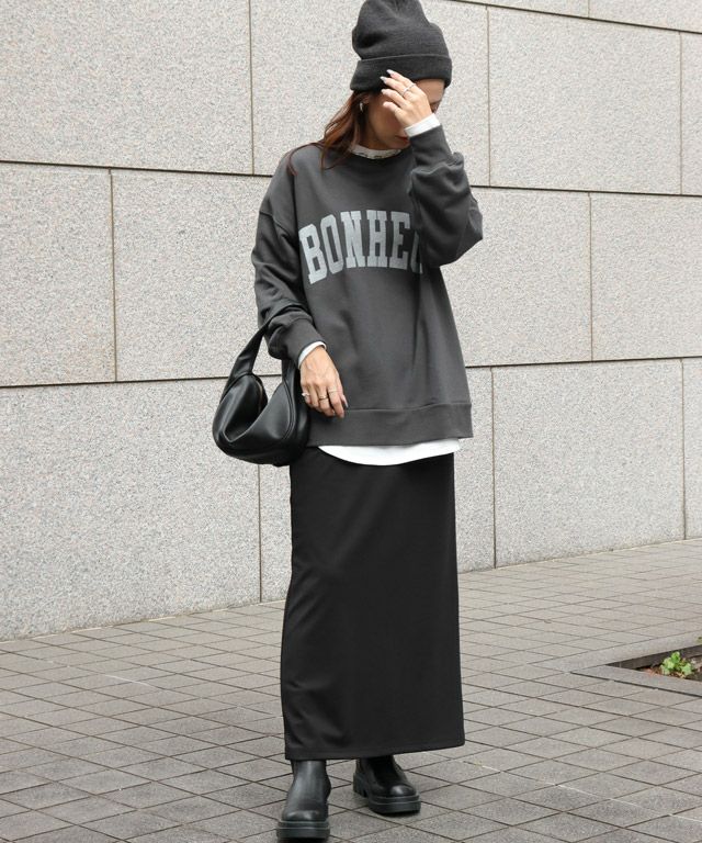 160cm / チャコール / M