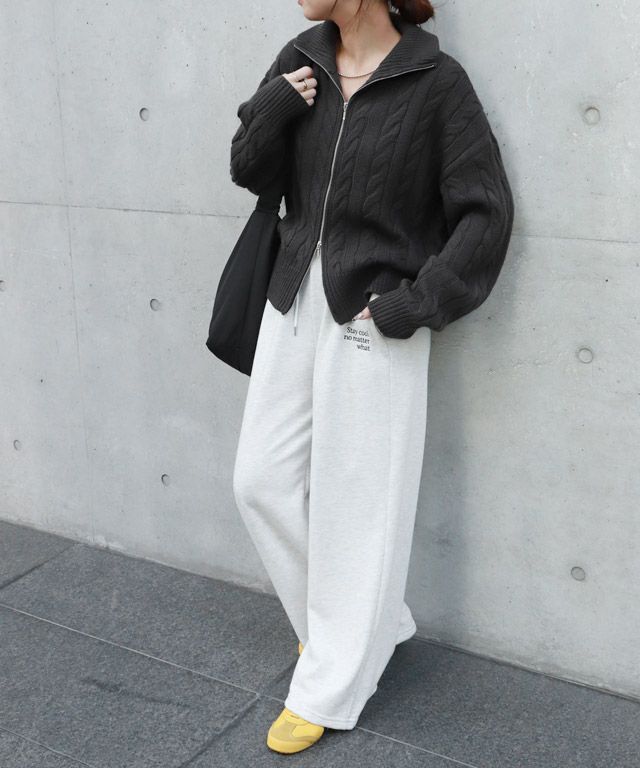 160cm / チャコール / M