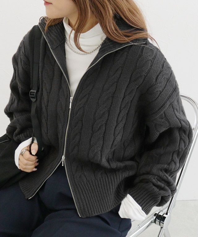 156cm / チャコール / M