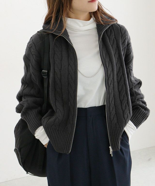 156cm / チャコール / M