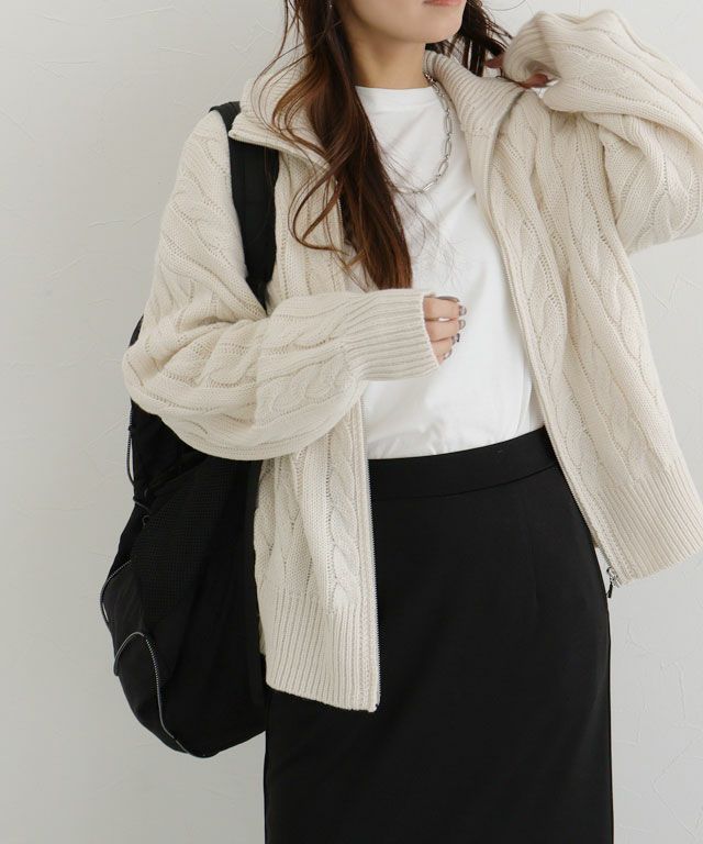 160cm / アイボリー / M