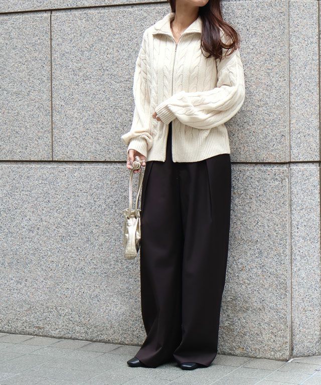 160cm / アイボリー / M