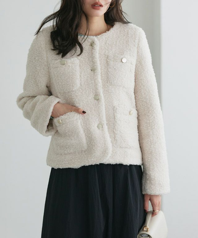 167cm / アイボリー / M