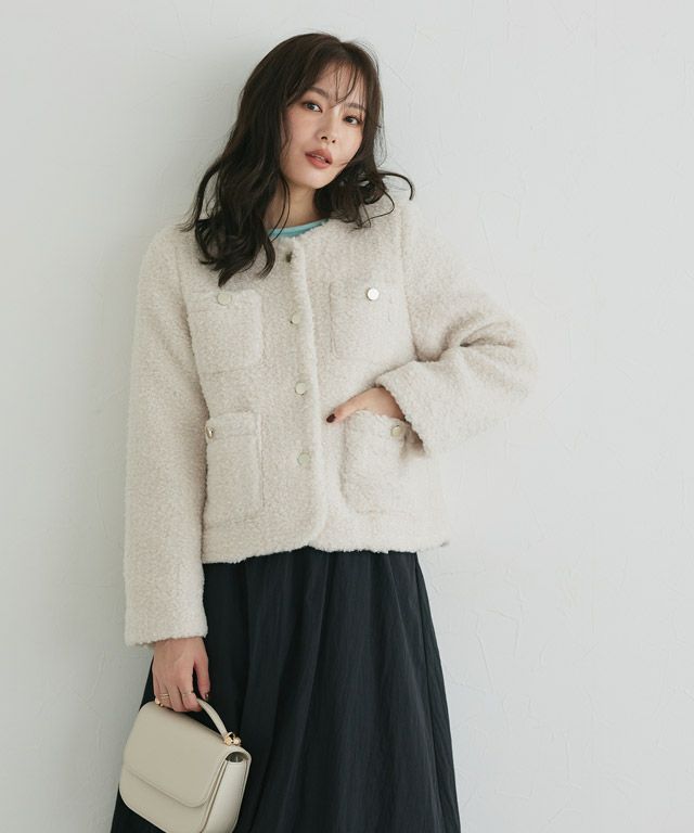 167cm / アイボリー / M