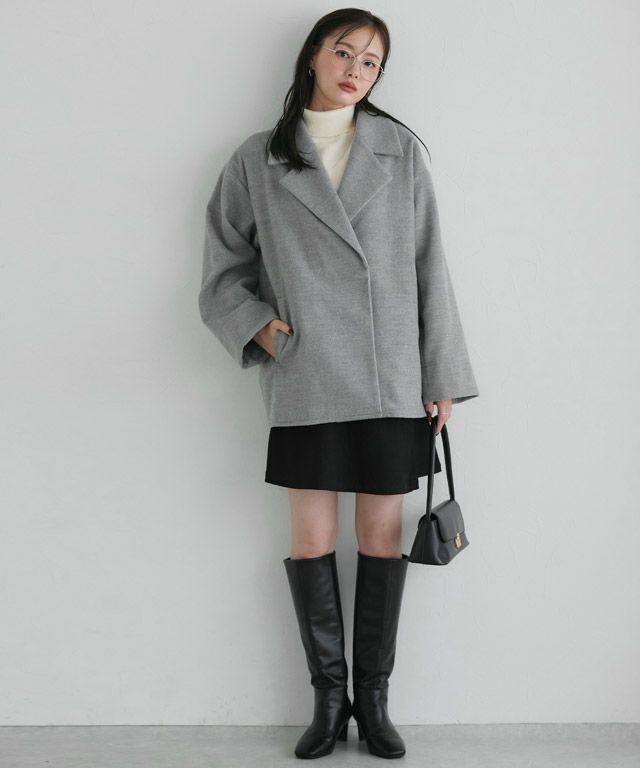 167cm / 杢グレー / M