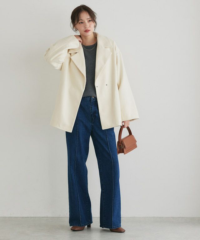 167cm / アイボリー / M