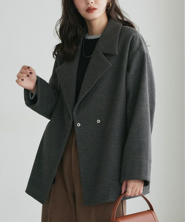 167cm / 杢チャコール / M