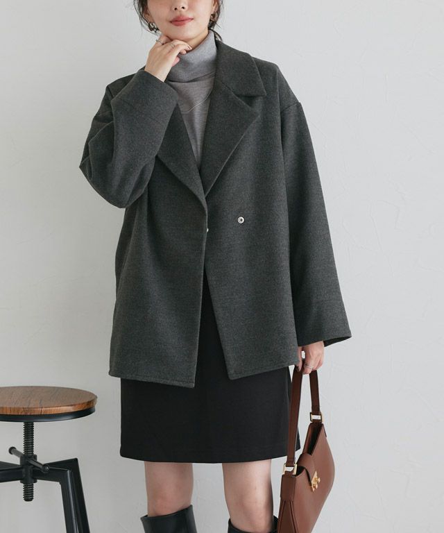 167cm / 杢チャコール / M