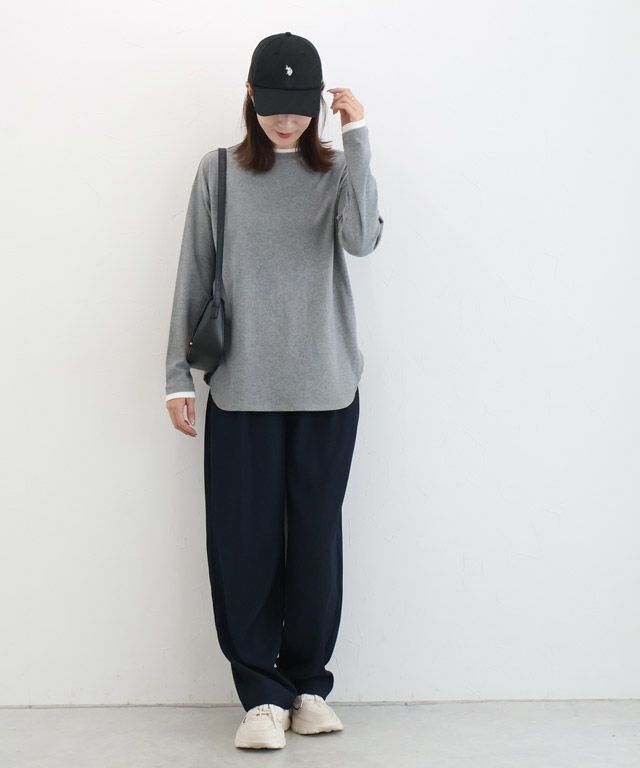 163cm / 杢グレー / M