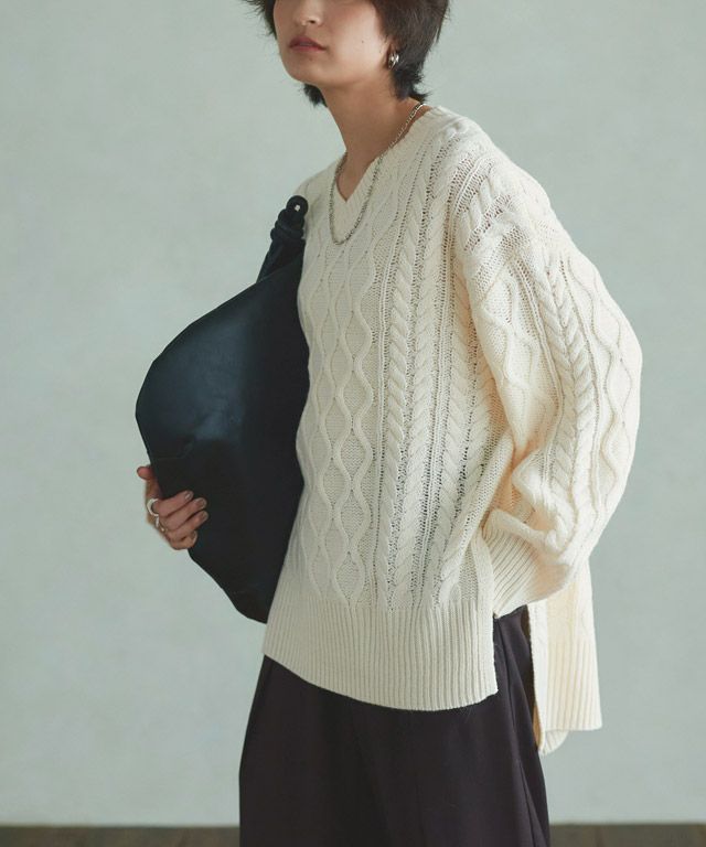 166cm / アイボリー / M