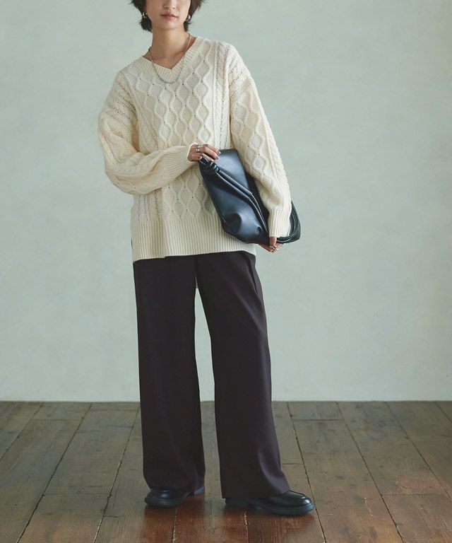 166cm / アイボリー / M