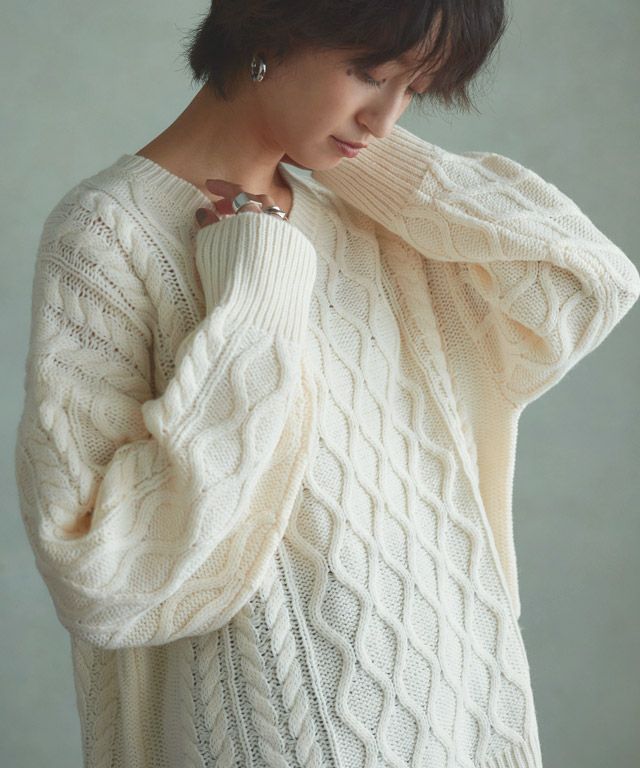 166cm / アイボリー / M