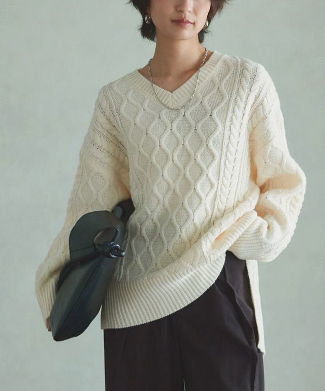 166cm / アイボリー / M