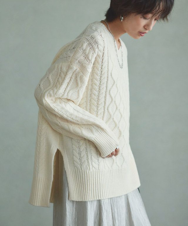 166cm / アイボリー / M