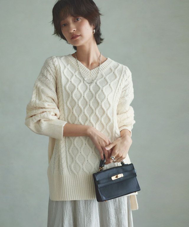 166cm / アイボリー / M