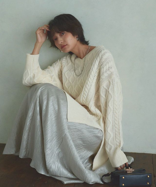 166cm / アイボリー / M