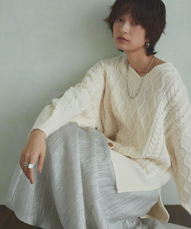 166cm / アイボリー / M